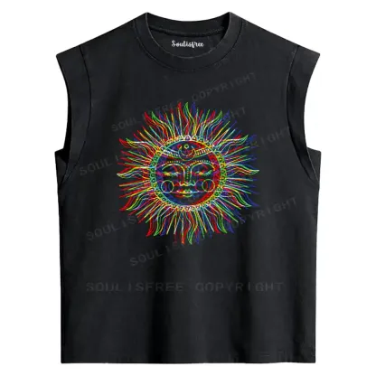 Vibes of the Sun Washed Tank Tops