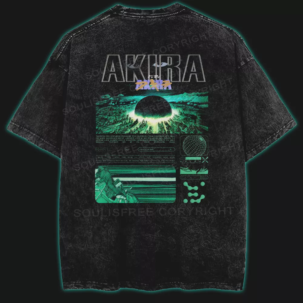 The Power Within Breaks Out Washed T-shirt