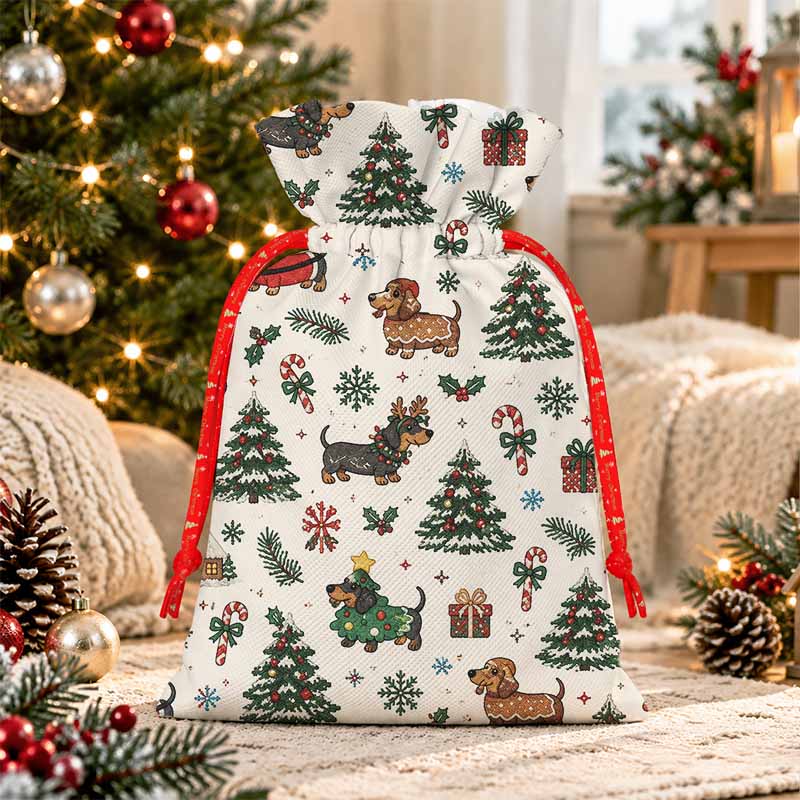 Soulisfree A Small Friend In A Big Winter World Christmas Gift Pouch