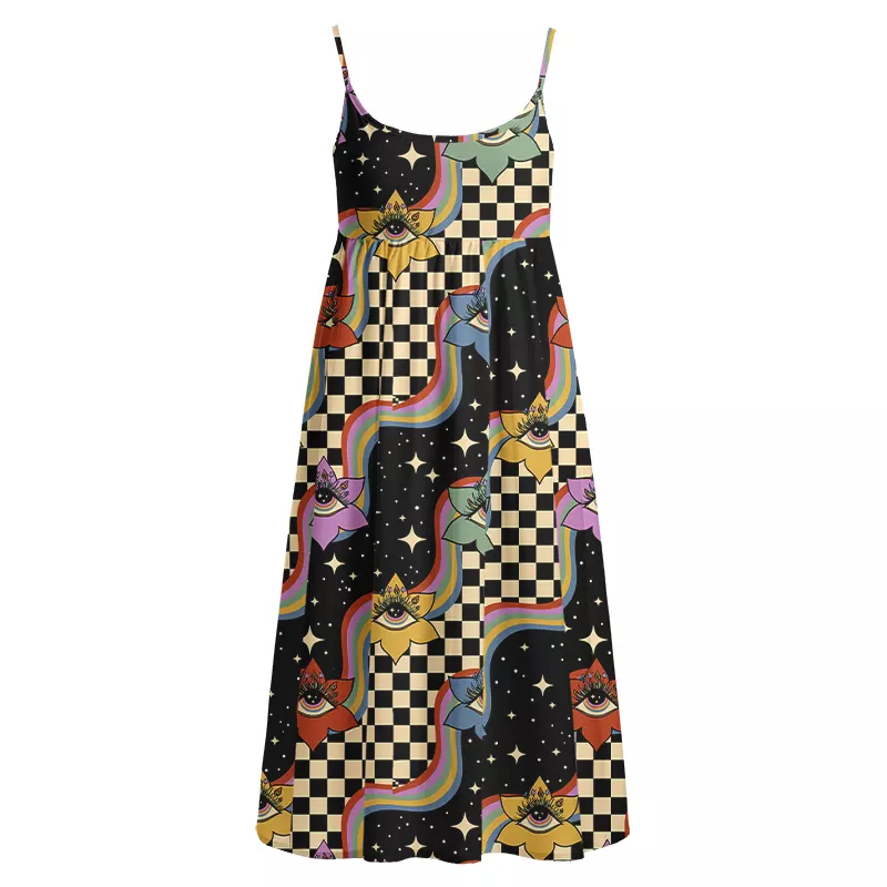 Soulisfree Vision Trip Boho Midi Dress