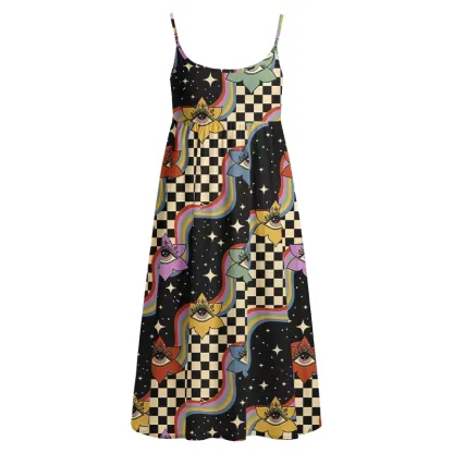 Soulisfree Vision Trip Boho Midi Dress