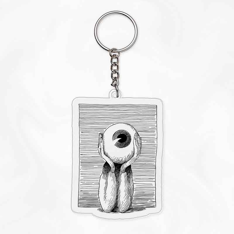 The Eye of the Beholder Keychain