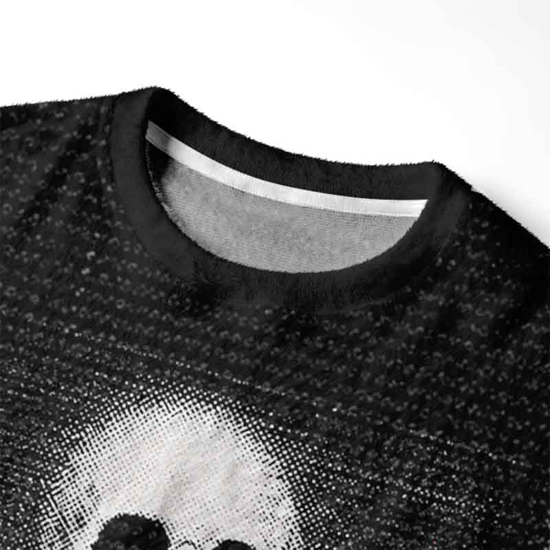 Soulisfree System Update Again Fuzzy Crewneck Sweater
