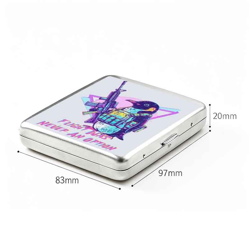 Soulisfree Flight Was Never An Option Metal Pocket Case