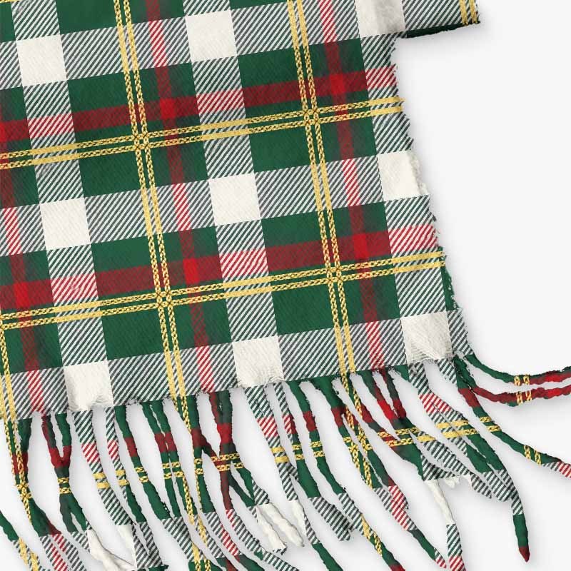 Soulisfree A Timeless Christmas Tradition Fuzzy Fringed Scarf