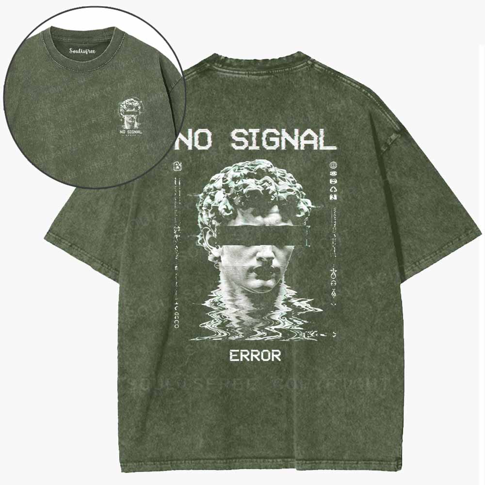 Soulisfree  No Signal Washed Tee
