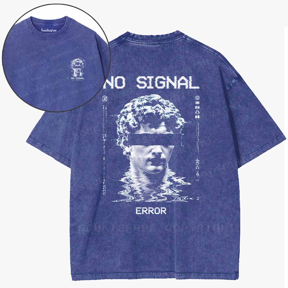 Soulisfree  No Signal Washed Tee