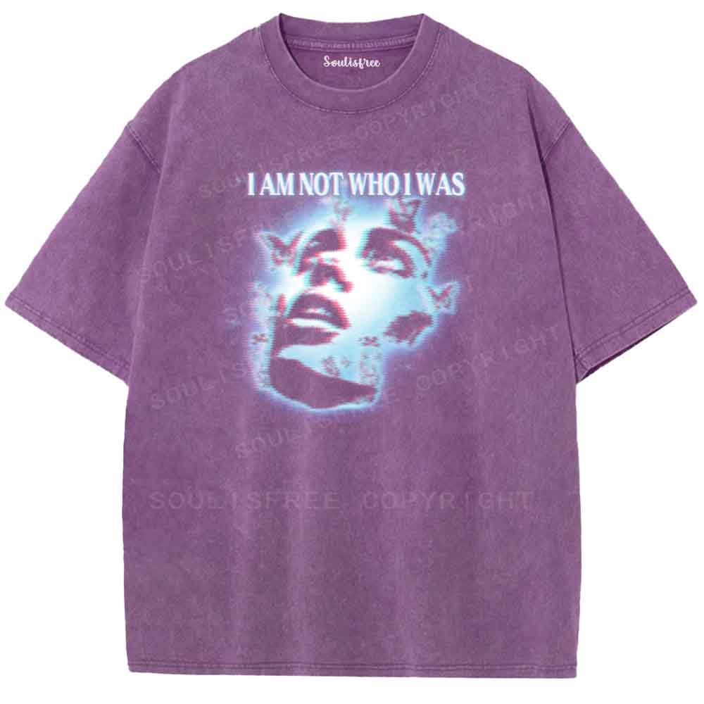 Soulisfree iam not whoi was  Washed Tee