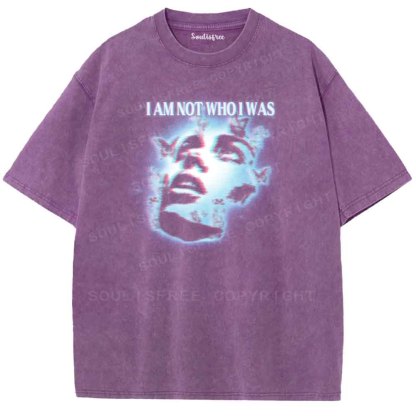 Soulisfree iam not whoi was  Washed Tee