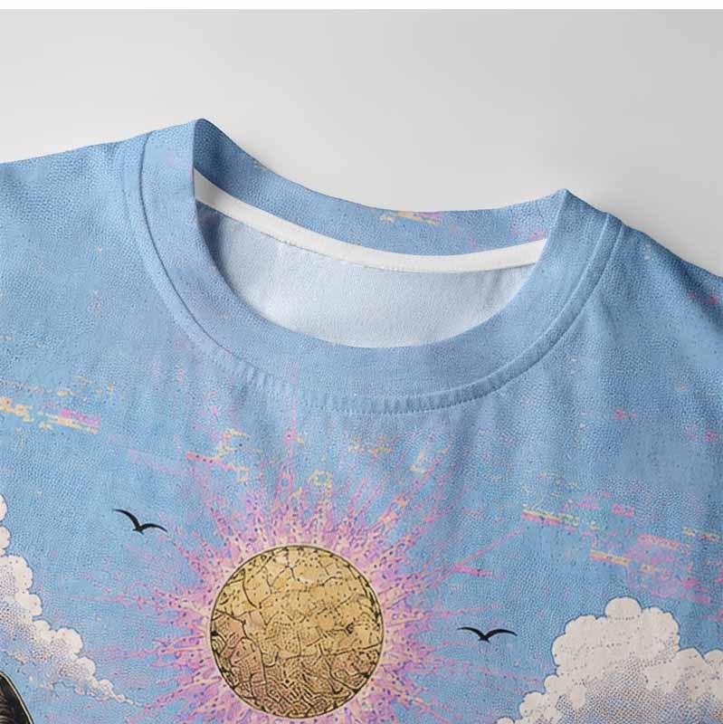 Soulisfree  BORN TO BE WEIRD Cotton Tee