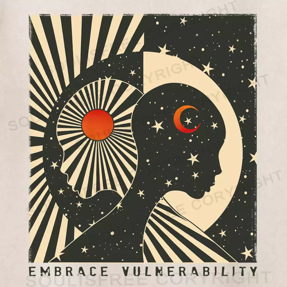 Embrace Vulnerability Washed Space T-shirt