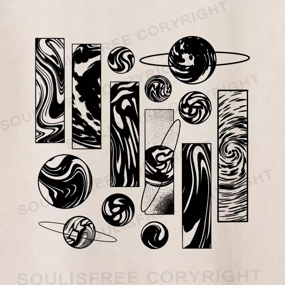 Galaxy Washed Shorts