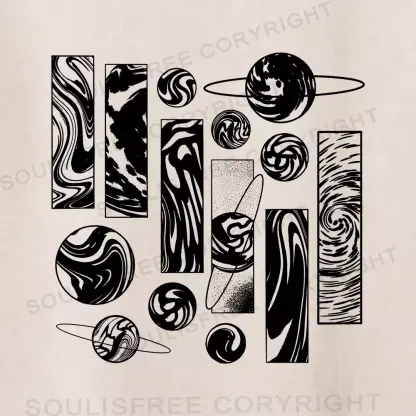 Galaxy Washed Shorts