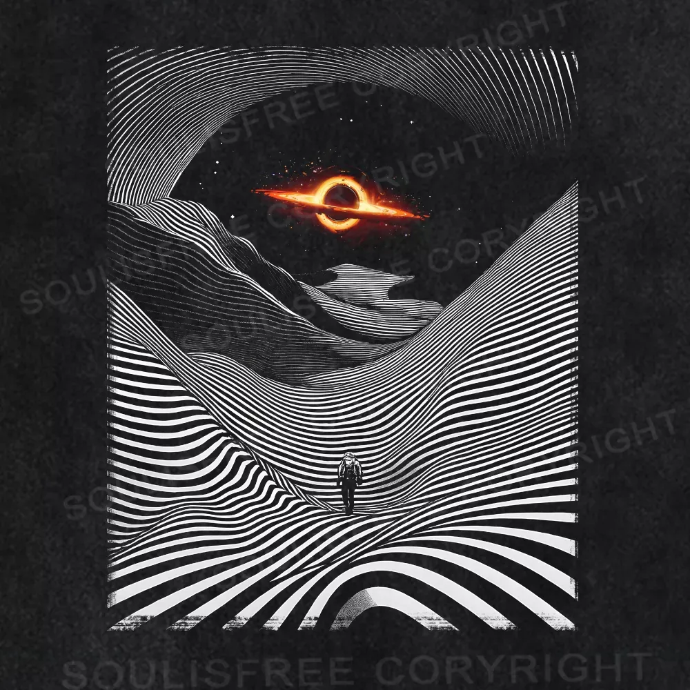 The Pathway of Light Washed Space T-shirt