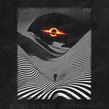 The Pathway of Light Washed Space T-shirt