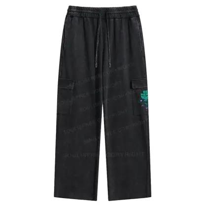 Here Now Washed Cargo pants