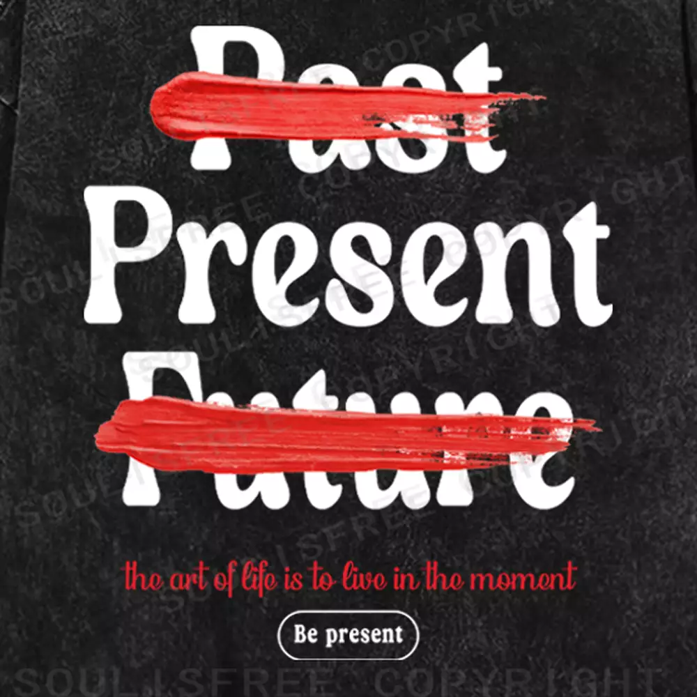 Be Present Washed T-shirt