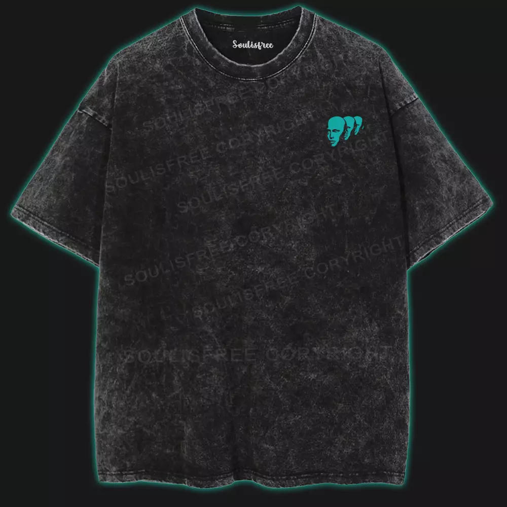Mind, Heart, Soul  Washed T-shirt