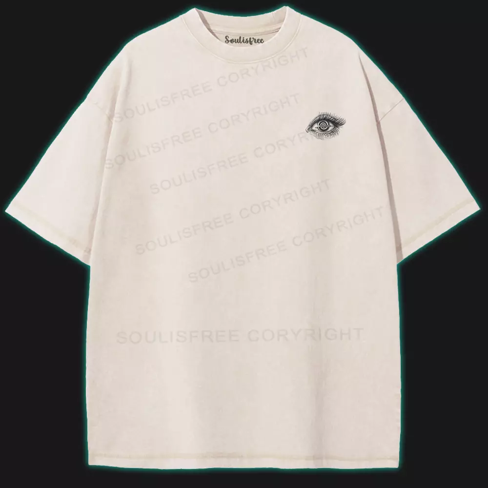 Open Eyes, Awaken Mind Washed T-shirt