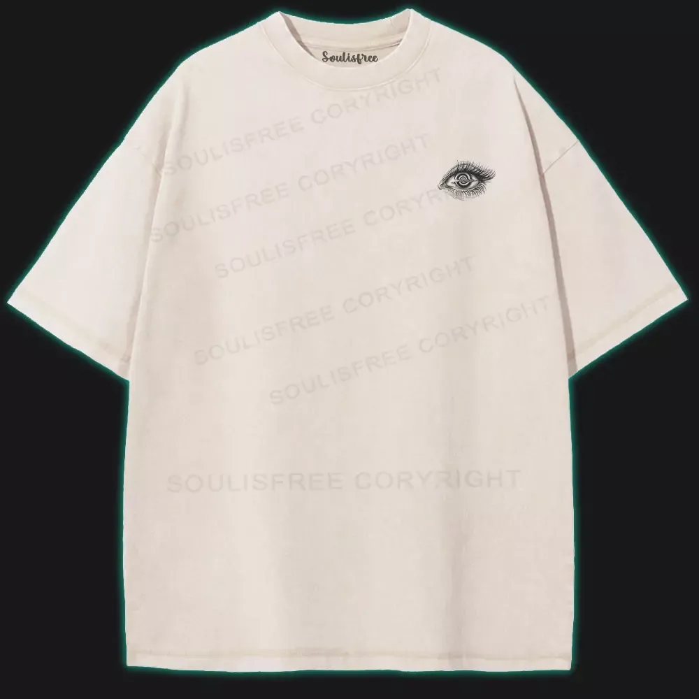 Open Eyes, Awaken Mind Washed T-shirt