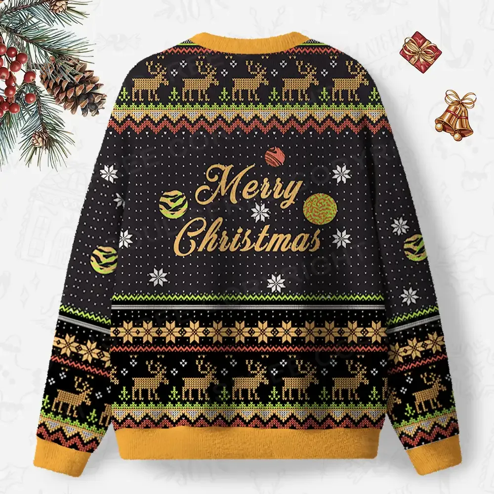 Flee Ugly Christmas Knit Sweatshirt