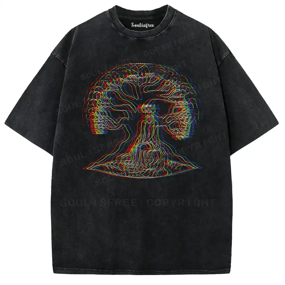 Tree of Consciousness Washed T-shirt