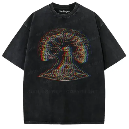 Tree of Consciousness Washed T-shirt