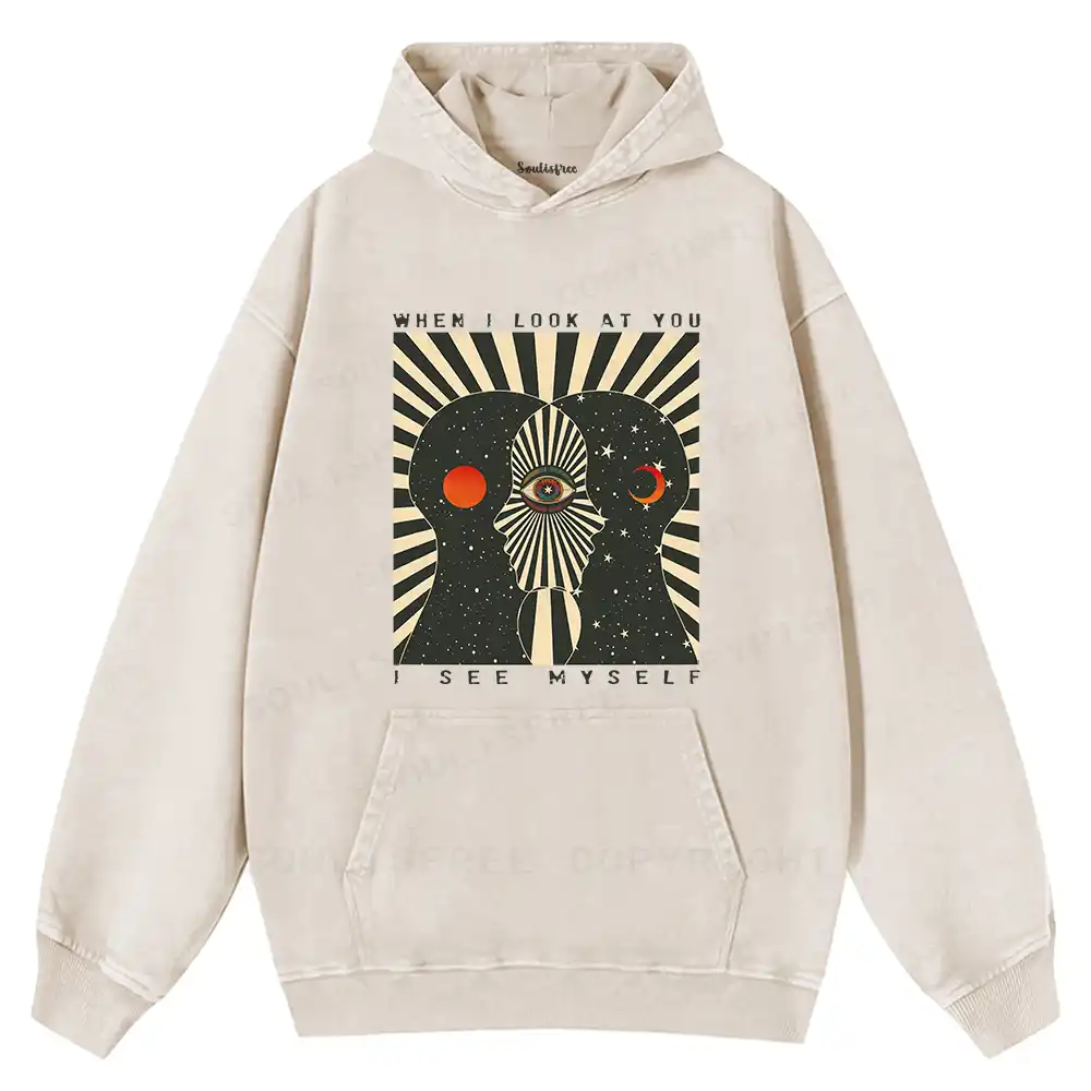 We Are Mirrors Washed Hoodie