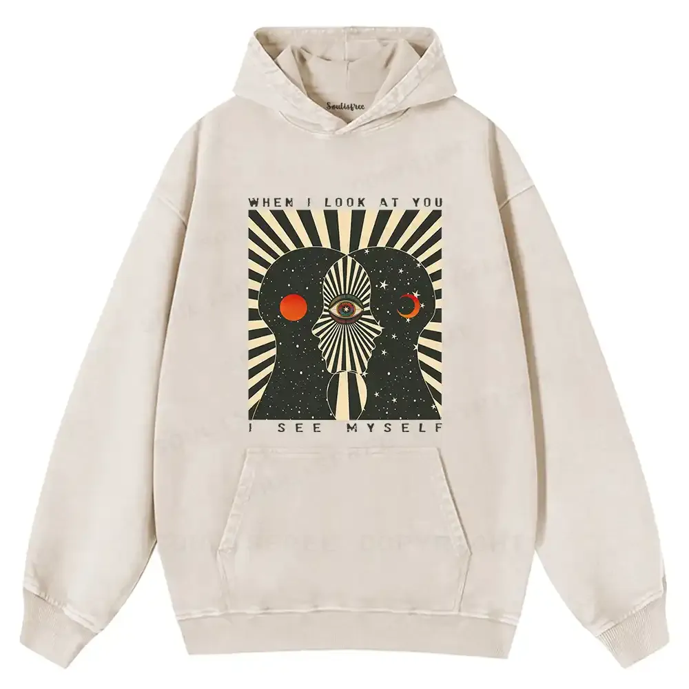 We Are Mirrors Washed Hoodie