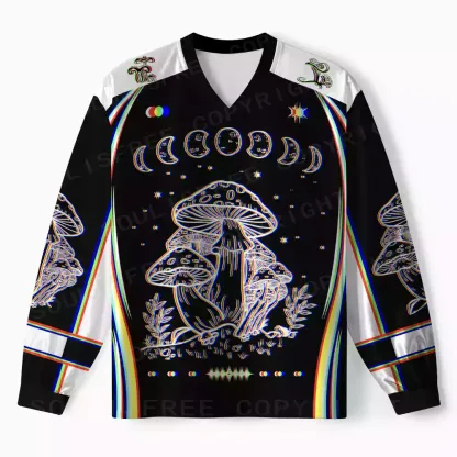 Mushroom and Moon Long Sleeve Jersey