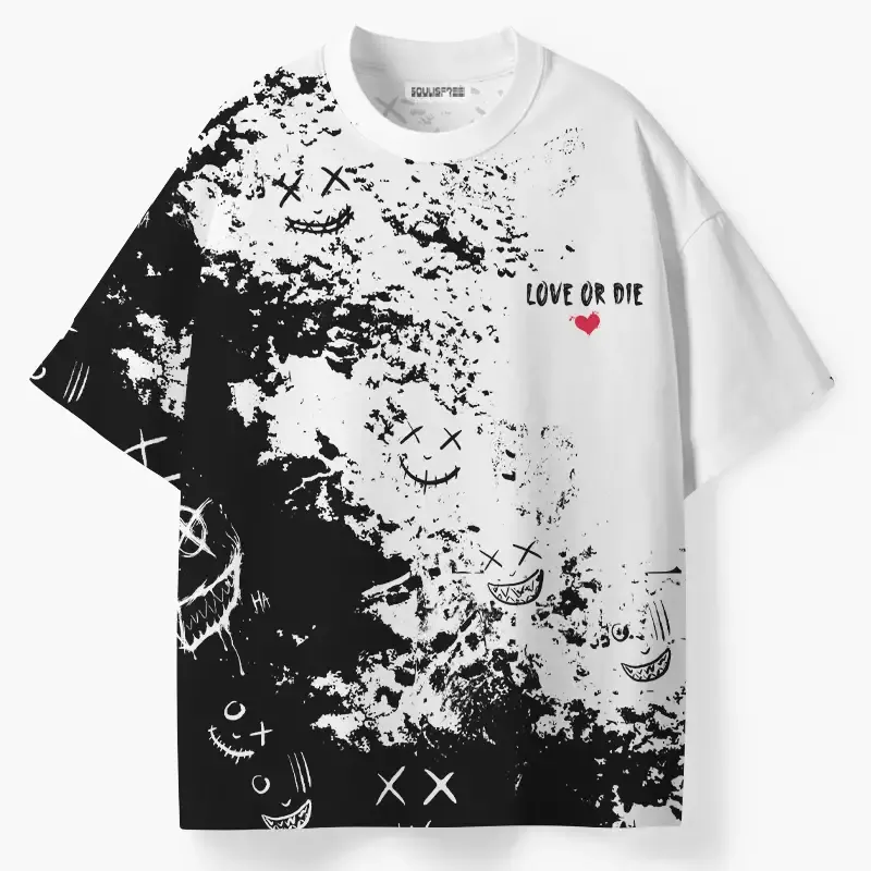 Soulisfree LOVE OR DIE ECO‑PERF Graphic Tee