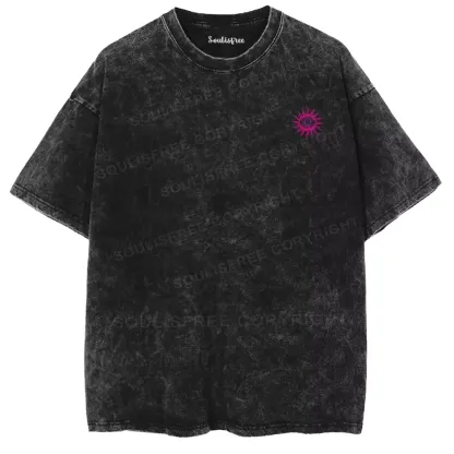 GLARITY OF VISION Washed T-shirt