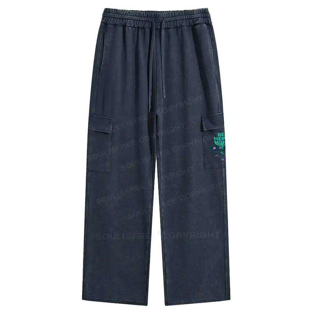 Here Now Washed Cargo pants