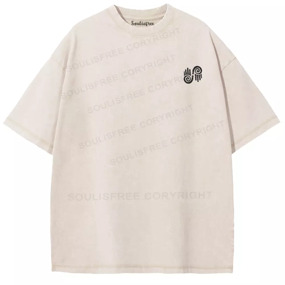 Life’s Eternal Cycle Washed T-shirt