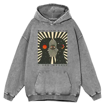 We Are Mirrors Washed Hoodie
