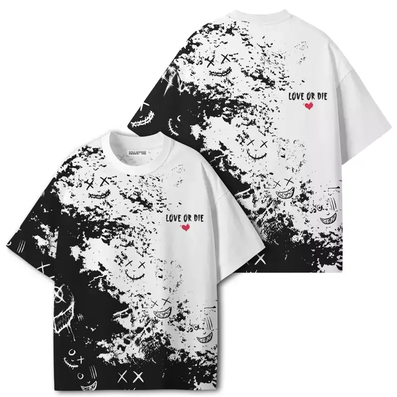 Soulisfree LOVE OR DIE ECO‑PERF Graphic Tee