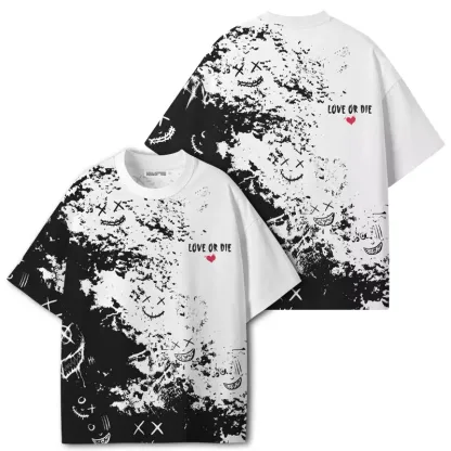 Soulisfree LOVE OR DIE ECO‑PERF Graphic Tee
