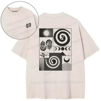 Life’s Eternal Cycle Washed T-shirt