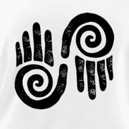 Life's Eternal Flow Off Shoulder Top