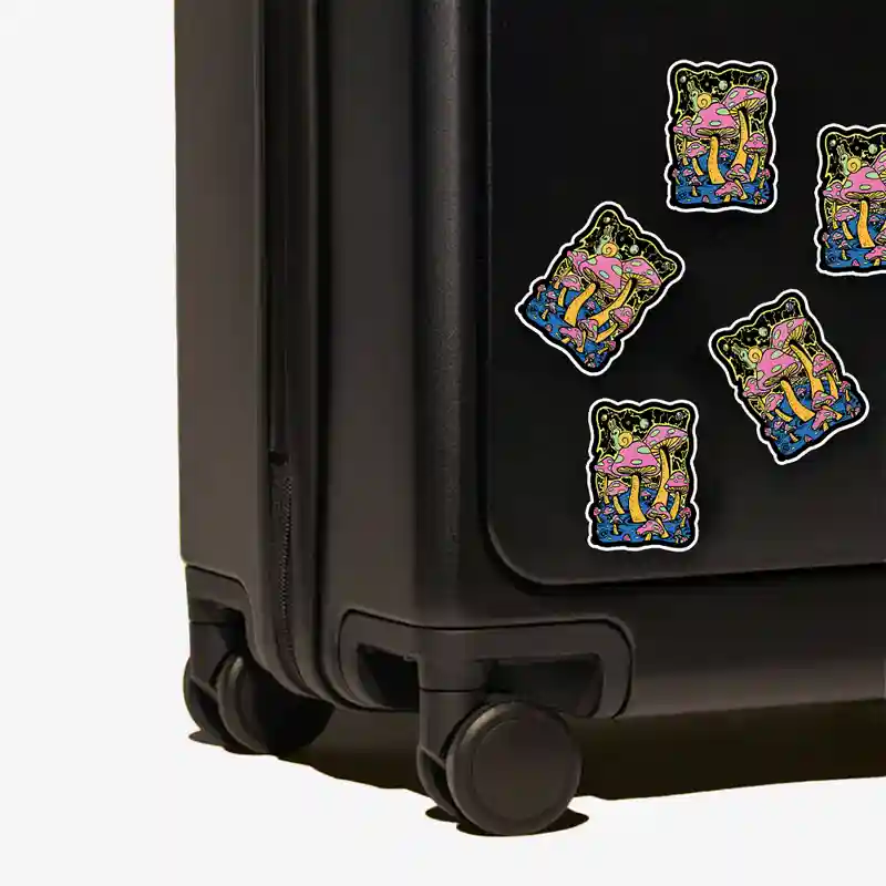 Mushroom World 1PCS Stickers