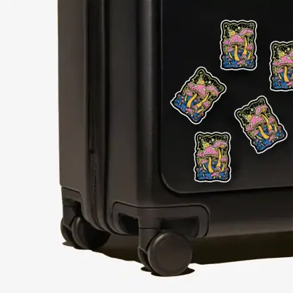 Mushroom World 1PCS Stickers