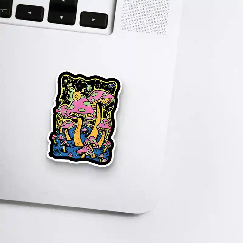 Mushroom World 1PCS Stickers