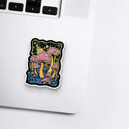 Mushroom World 1PCS Stickers