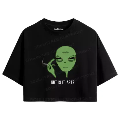 Is It Art Crop Top