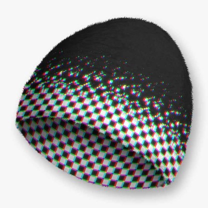 Soulisfree Broken Signal Fuzzy Beanie