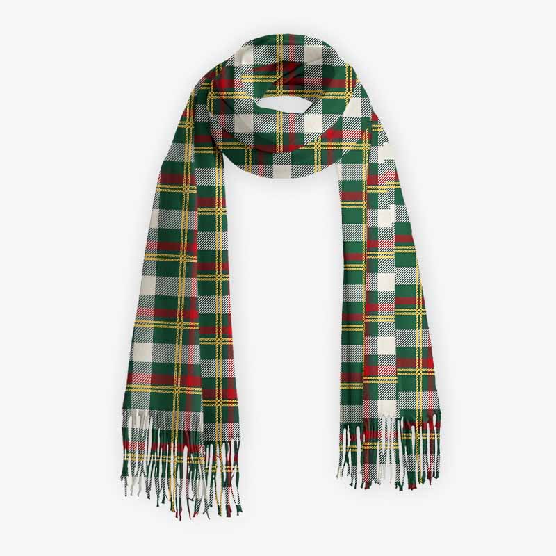 Soulisfree A Timeless Christmas Tradition Fuzzy Fringed Scarf