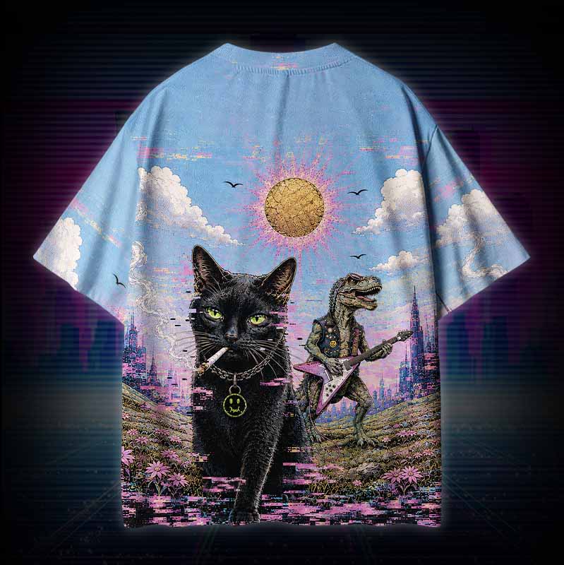 Soulisfree  BORN TO BE WEIRD Cotton Tee