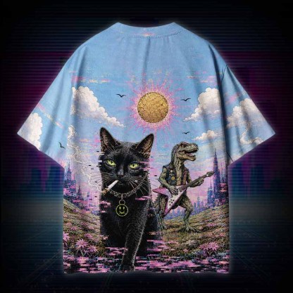 Soulisfree  BORN TO BE WEIRD Cotton Tee