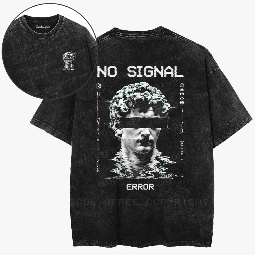 Soulisfree  No Signal Washed Tee