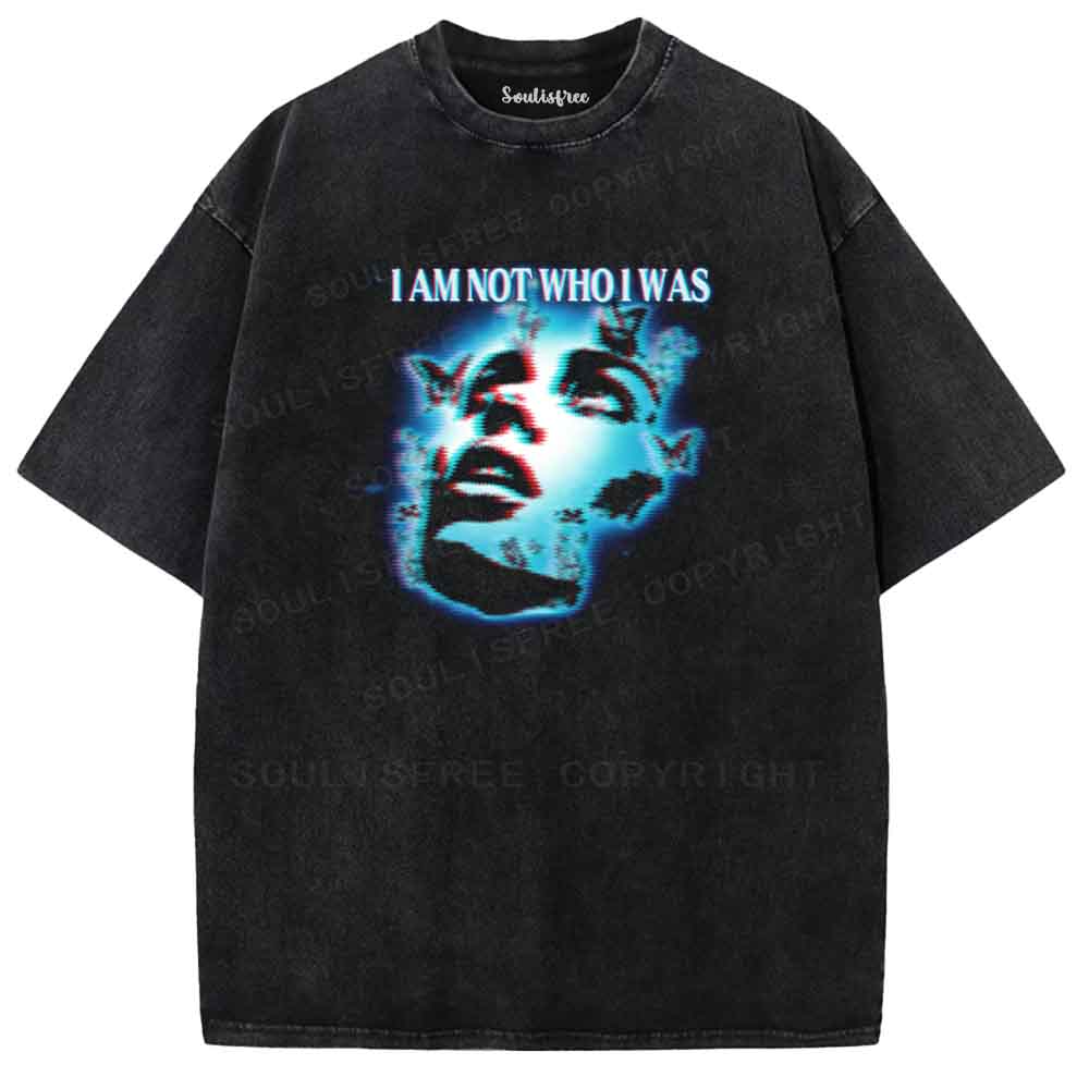 Soulisfree iam not whoi was  Washed Tee
